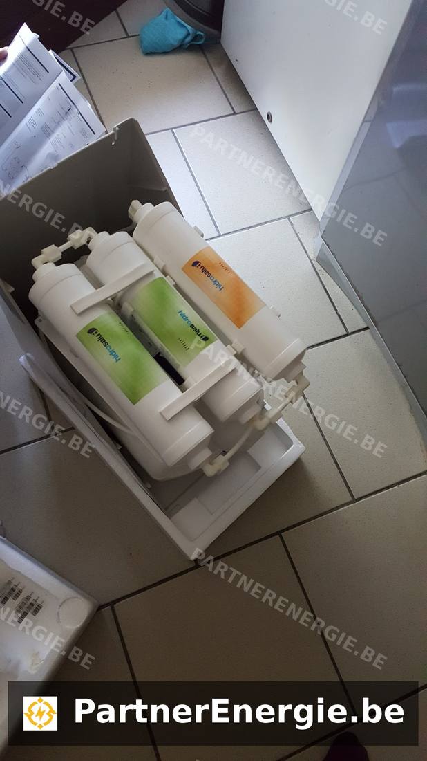 Raccordement flexible entre filtres et collecteur — Partner Energie
