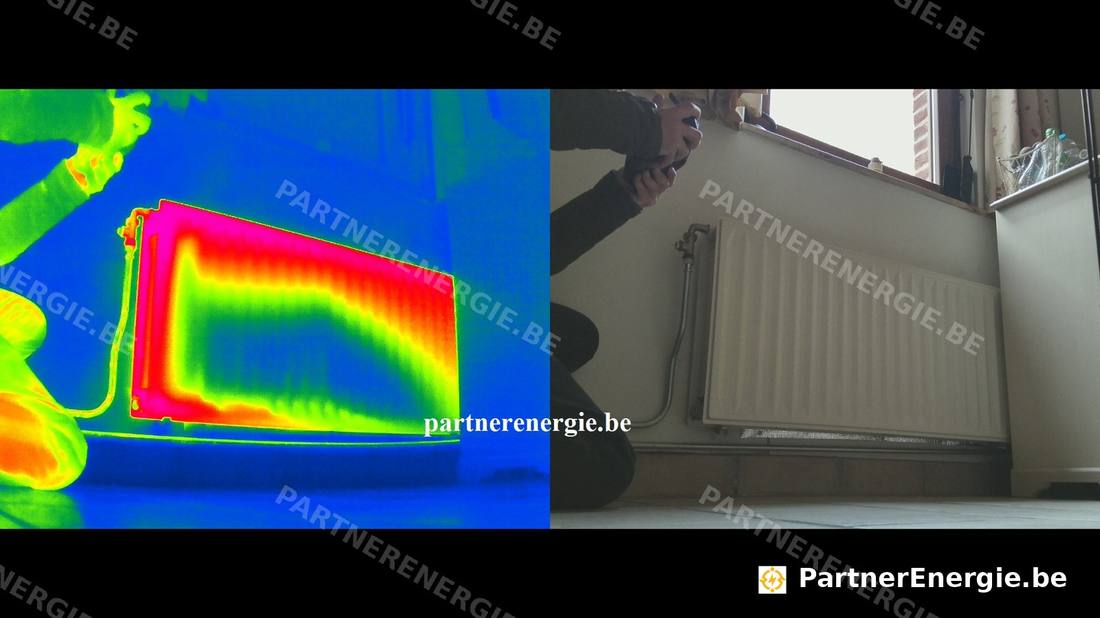 Radiateur salon, diagnostic thermique complet — Partner Energie
