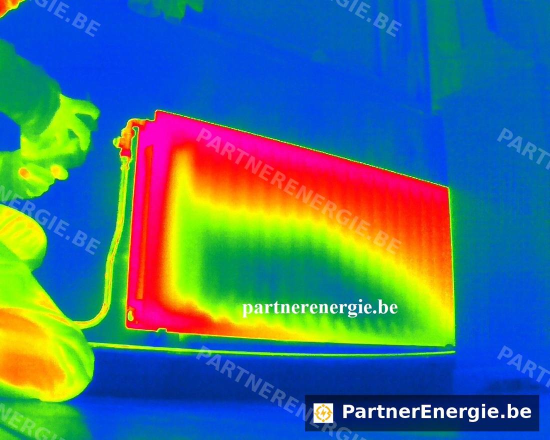 Diagnostic thermique radiateur large — Partner Energie