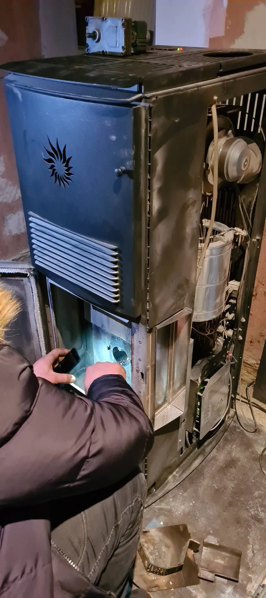Installation d'une chaudière neuve sur un ancien circuit de radiateurs avec filtre à boues
