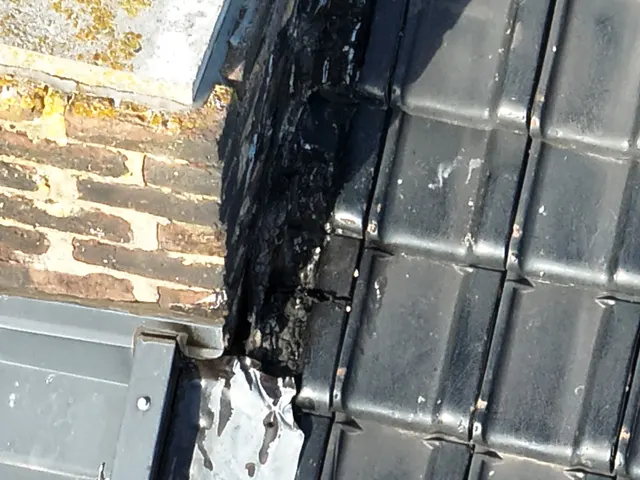 Image thermique d'un mur mitoyen entre garage attenant et pièce chauffée